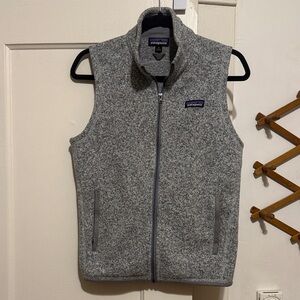 Patagonia Better Sweater Heather Gray Fleece Vest